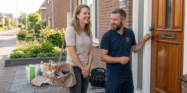 Klussen buitengesloten
